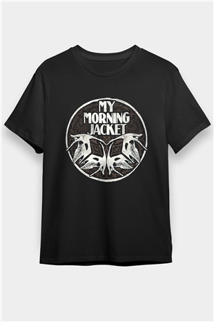 My Morning Jacket Siyah Unisex Tişört T-Shirt - TişörtFabrikası