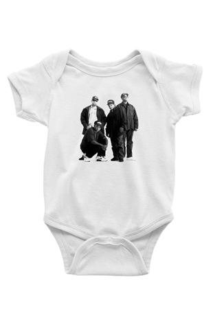 N.W.A Beyaz Bebek Body - Zıbın