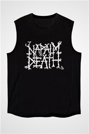 Napalm Death Siyah Unisex Kolsuz Tişört