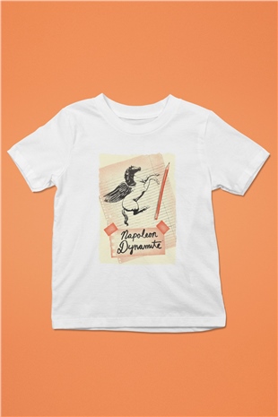 Napoleon Dynamite Beyaz Unisex Çocuk Tişört