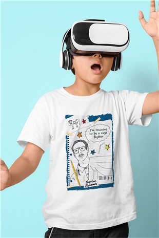 Napoleon Dynamite Beyaz Unisex Çocuk Tişört