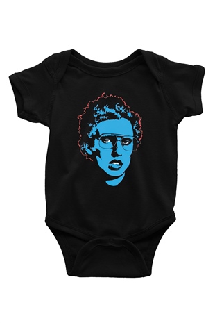 Napoleon Dynamite Siyah Bebek Body - Zıbın