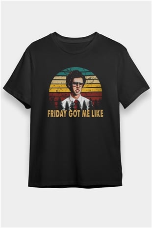 Napoleon Dynamite Siyah Unisex Tişört T-Shirt