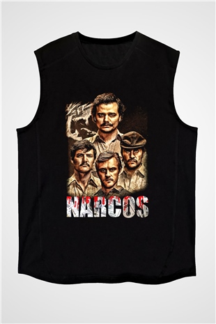Narcos Pablo Escobar Siyah Unisex Kolsuz Tişört