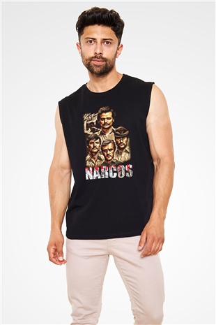 Narcos Pablo Escobar Siyah Unisex Kolsuz Tişört