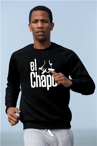 Narcos Pablo Escobar Siyah Unisex Sweatshirt