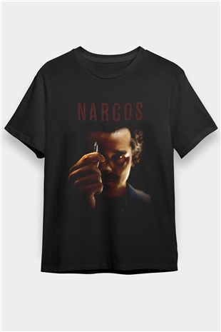 Narcos Pablo Escobar Siyah Unisex Tişört T-Shirt
