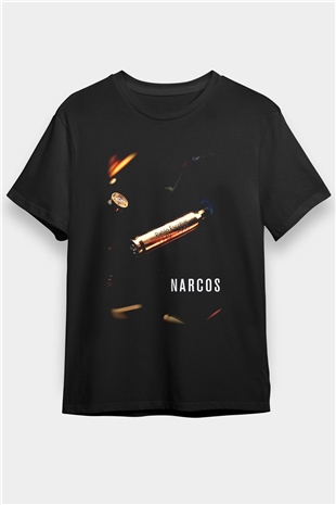Narcos Pablo Escobar Siyah Unisex Tişört T-Shirt