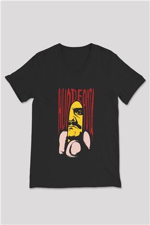 Narcos Pablo Escobar Siyah Unisex V Yaka Tişört T-Shirt