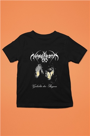 Nargaroth Baskılı Unisex Siyah Çocuk Tişört - Tshirt