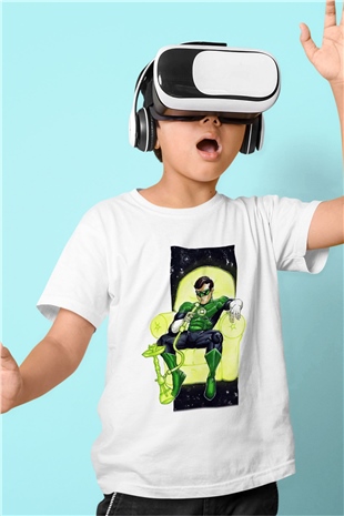 Nargile Baskılı Beyaz Unisex Çocuk Tişört