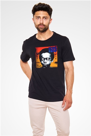 Nas Siyah Unisex Tişört T-Shirt - TişörtFabrikası