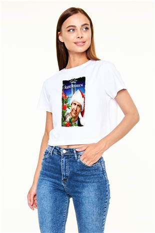 National Lampoons Vacation Beyaz   Crop Top Tişört