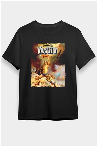National Lampoons Vacation Siyah Unisex Tişört
