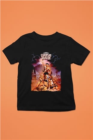 National Lampoons Vacation Siyah Unisex  Çocuk Tişört