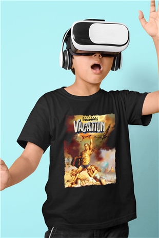 National Lampoons Vacation Siyah Unisex  Çocuk Tişört