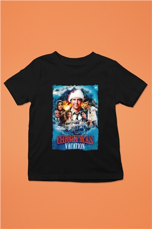 National Lampoons Vacation Siyah Unisex  Çocuk Tişört