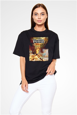 National Lampoons Vacation Siyah Oversize Tişört
