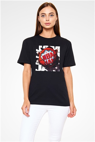 NBA Jam Siyah Unisex Tişört T-Shirt