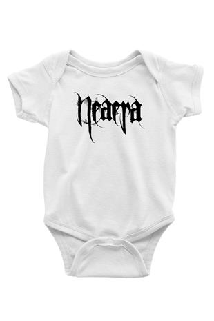Neaera Baskılı Beyaz Unisex Bebek Body - Zıbın