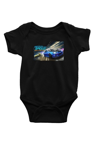 Need for Speed Siyah Bebek Body - Zıbın