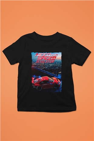 Need for Speed Siyah Unisex Çocuk Tişört