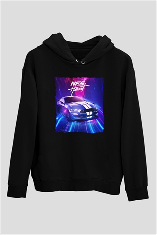 Need for Speed Siyah Unisex Hoodie