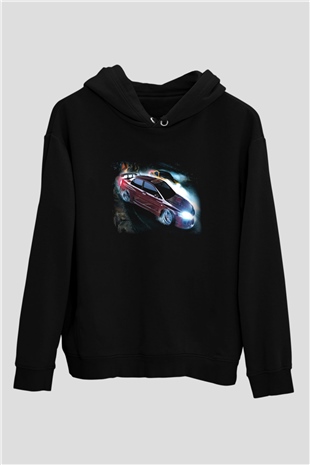 Need for Speed Siyah Unisex Hoodie