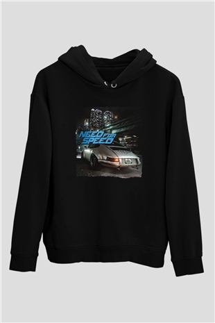Need for Speed Siyah Unisex Hoodie