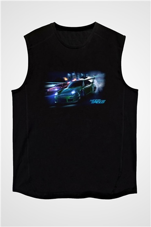 Need for Speed Siyah Unisex Kolsuz Tişört