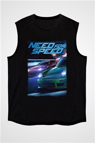 Need for Speed Siyah Unisex Kolsuz Tişört