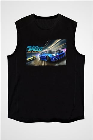 Need for Speed Siyah Unisex Kolsuz Tişört