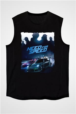 Need for Speed Siyah Unisex Kolsuz Tişört