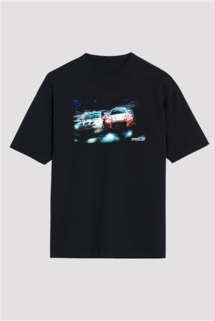 Need for Speed Siyah Unisex Oversize Tişört T-Shirt