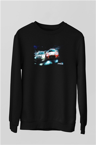 Need for Speed Siyah Unisex Sweatshirt