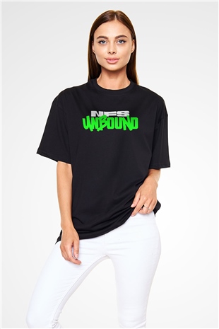 Need for Speed Siyah Oversize Tişört Oversize T-shirt