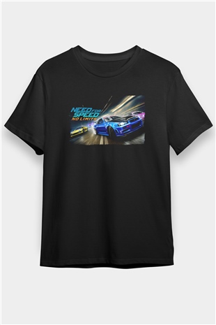 Need for Speed Siyah Unisex Tişört T-Shirt
