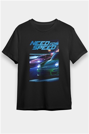 Need for Speed Siyah Unisex Tişört T-Shirt