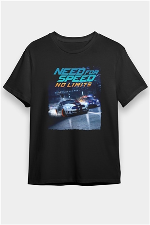 Need for Speed Siyah Unisex Tişört T-Shirt