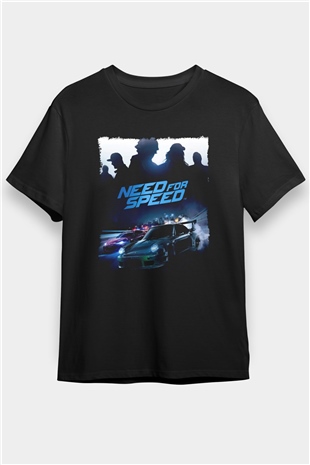 Need for Speed Siyah Unisex Tişört T-Shirt