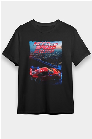 Need for Speed Siyah Unisex Tişört T-Shirt