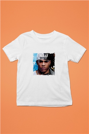 Nelly Baskılı Unisex Beyaz Çocuk Tişört