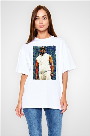 Nelly Beyaz Unisex Tişört T-Shirt - TişörtFabrikası