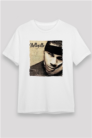 Nelly Beyaz Unisex Tişört T-Shirt - TişörtFabrikası