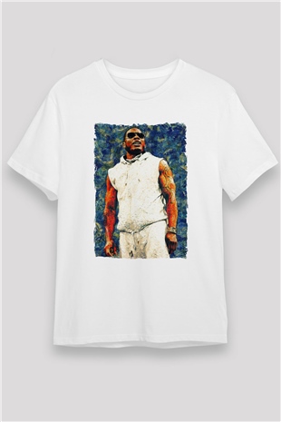 Nelly Beyaz Unisex Tişört T-Shirt - TişörtFabrikası