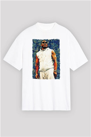 Nelly Beyaz Unisex Tişört T-Shirt - TişörtFabrikası
