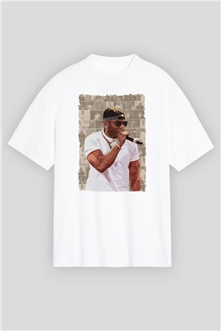 Nelly Beyaz Unisex Tişört T-Shirt - TişörtFabrikası