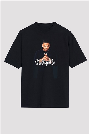 Nelly Siyah Unisex Tişört T-Shirt - TişörtFabrikası