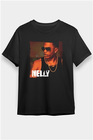Nelly Siyah Unisex Tişört T-Shirt - TişörtFabrikası