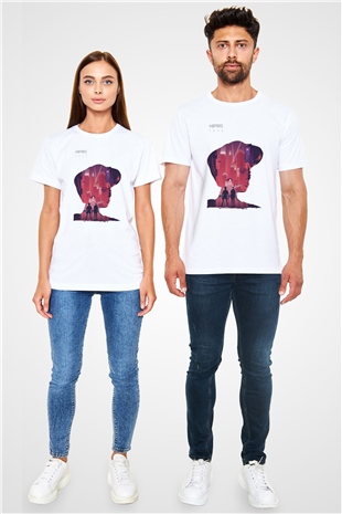 Nero Beyaz Unisex Tişört T-Shirt - TişörtFabrikası
